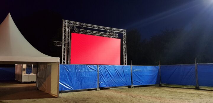 Led scherm pixel paneel per m2 | MJevent | verhuur | licht en geluid