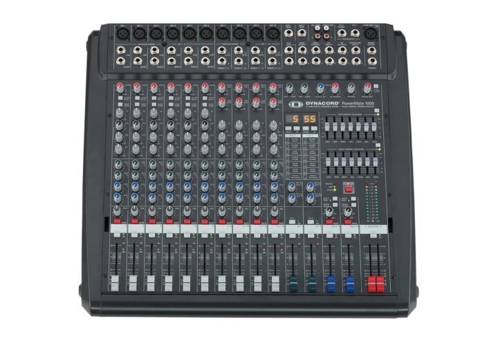 Dynacord Powermate 1000 mixer | MJevent | verhuur | licht en geluid