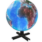 led video bol 100cm doorsnee | MJevent | verhuur | licht en geluid