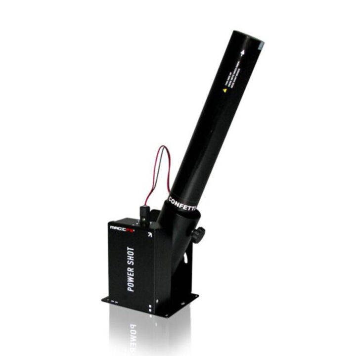 Confetti power shot | MJevent | verhuur | licht en geluid