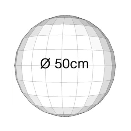 Spiegelbol 50cm | MJevent | verhuur | licht en geluid