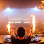 Stage flame van 2 tot 8 meter | MJevent | verhuur | licht en geluid
