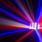 BEAMZ Derby Strobe 4 x3W RGBW DMX IRC | MJevent | verhuur | licht en geluid
