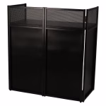 Flex DJ Booth Wit/ Zwart mj-event voor kant zwart
