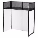 Flex DJ Booth Wit/ Zwart mj-event wit achterkant
