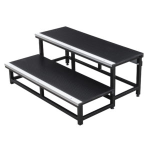 Podium trap 40 cm hoog | MJevent | verhuur | licht en geluid