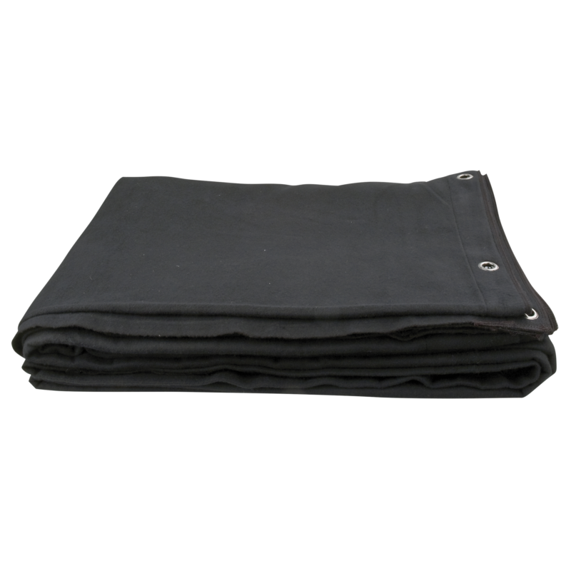 Backdrop Zwart 600H x 300B | MJevent | verhuur | licht en geluid