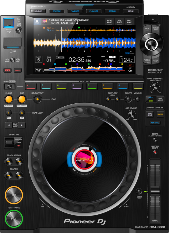 Pioneer CDJ 3000 | MJevent | verhuur | licht en geluid