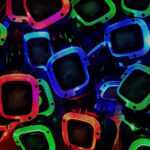 Silent disco Set 20 headsets met 1 zender | MJevent | verhuur | licht en geluid
