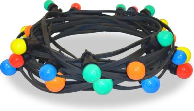 Prikkabel 20 meter gekleurd | MJevent | verhuur | licht en geluid