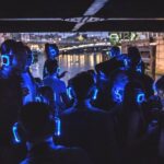 Silent disco Set 20 headsets met 1 zender | MJevent | verhuur | licht en geluid
