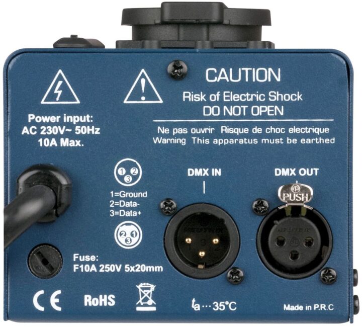 Showtec handdimmer enkelvoudig | MJevent | verhuur | licht en geluid