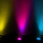 Chauvet DJ Freedom H1 X 4 Accu spots Zwart set Colour