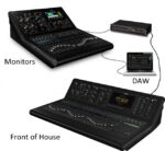 Digitale Mengtafel Midas M32R live opstelling