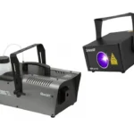 pakket rookmachine en laser 1