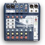 Soundcraft Notepad-8FX mengpaneel voorkant