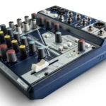 Soundcraft Notepad-8FX mengpaneel zijkant